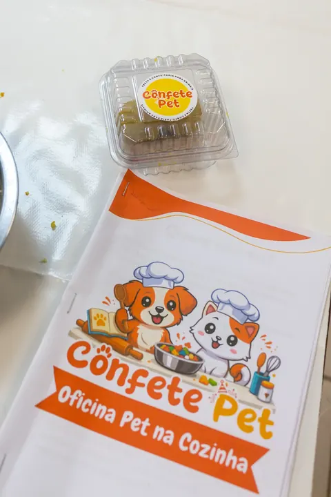 Apostila da Oficina Pet na Cozinha Confete Pet